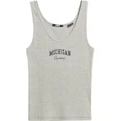 Superdry Top 'Athletic Essential' nachtblauw / grijs gemêleerd