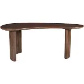 Vente-unique Salontafel van acaciahout - Donker naturel - TAMENIA van Maison Céphy