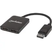 Manhattan 207768 DisplayPort-splitter 2 poorten 3810 x 2160 Pixel