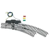 Märklin H0 K-rails (zonder ballastbed) 2269 Gebogen wissel, Rechts 2 stuk(s)
