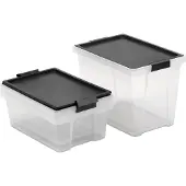 TATAY Multifunctionele Opbergbox 2x7l 1x15l 3 Eenheden