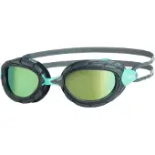 Zoggs Predator Titanium Reactor Swimming Goggles Grijs Regular