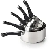 Beka Steelpannenset 5-delig Zilver zilver RVS Pan