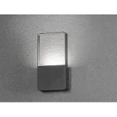 Konstsmide Buitenlamp Matera Wandlamp, PowerLED 6W / 230V, kleur antraciet