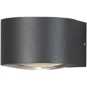 Konstsmide Gela wandlamp antraciet 6.5cm