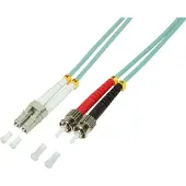 LogiLight 2m LC-ST InfiniBand en Glasvezelkabel Blauw