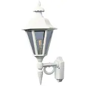 Konstsmide Klassieke muurlamp Pallas Up 28cm wit