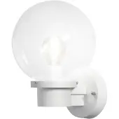 Konstsmide Bollamp Nemi met schemersensor wit