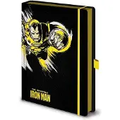 Marvel Retro Iron Man Mono - Notebook A5 Premium