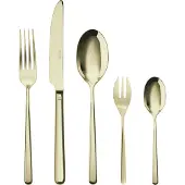 Sambonet Bestekset Linear Mirror PVD Champagne (30-Delig)