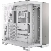 Corsair 6500X Aluminium wit/grijs | PC-behuizing
