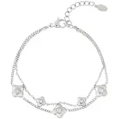Yehwang Goudlief Bloemen Armband - Roestvrij staal - Verkleurt niet - Goudlief.nl