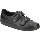 Ecco Sneakers laag 'Soft 2.0' zwart