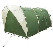 vidaXL Tunneltent Groen 382 x 262 x 214 cm