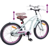 vidaXL Kinderfiets 22 Inch voor 7-12 jaar oud Lichtgroen