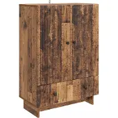 vidaXL Dressoir Oudhout 66 x 34,5 x 95 cm Geconstrueerd hout