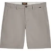 Superdry Heren Grijze stretch chino shorts (34), Casual, Grijs, Katoen M7110422A