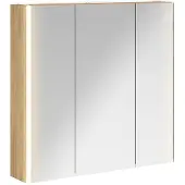 vidaXL Badkamerspiegelkast Ambachtelijk Eiken 73.5 x 15.5 x 70 cm