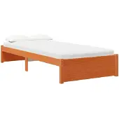 vidaXL Bedframe Massief grenen