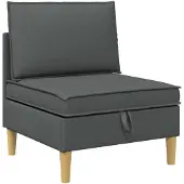 vidaXL Sofa met opslag Stof