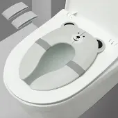 Unyqoos Opvouwbare Kinder Toiletbril voor Reizen met Veilig Siliconen Kussens