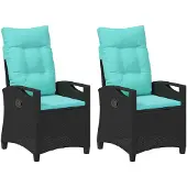 vidaXL Tuinstoel 56 x 64 x 94 cm staal