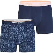 Happy Shorts Boxershorts '2 Jersey Trunk Men's Boxer Shorts Pant' gemengde kleuren