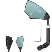 INF Anti-Glare Fietsspiegel - Verbeterde Veiligheid linker kant