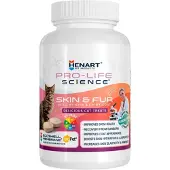 Henart pro life science kat huid en vacht - 75 gr 125 tbl