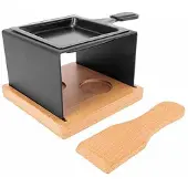 COSY&TRENDY ASPEN RACLETTE VIERKANT 1 PERSOON + SPATEL