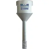 Carat Blue Diamond Tegelboorset Ø 6 Mm M14 - 10st