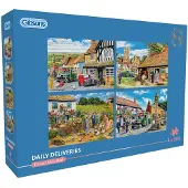 Gibsons Daily Deliveries Puzzel (4x500 stukjes)