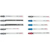 Bosch 2607012073 Decoupeerzaagblad set Multi Material, 10-delig 1 stuk(s)