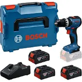 Bosch GSB18V-52 Accu-schroefboormachine (3x GBA18V5,0Ah, lader GAL18V-40) - 06019S0128