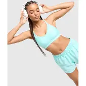 Under Armour Crossback Low Sports Bra, blauw