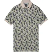 Baileys Polo heren Groen Poloshirt 2-tone Pique, all o 615229/72