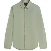 Tommy Hilfiger Overhemd 'Slim Fit' groen