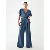 BWLDR Jumpsuit 'ZARAH' blauw
