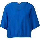 s.Oliver relaxed fit blousetop van viscosemix