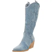 Salinyang Cowboylaarzen lichtblauw