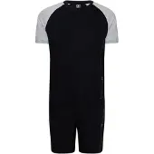Cr7 - Cristiano Ronaldo Pyjama kort grijs gemêleerd / zwart