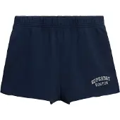Superdry Broek 'Athletic Essentials' marine / wit