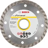 Bosch Diamantschijf Universal Turbo Line 115 x 22, 23 x 2x 7 10x - 2608615045
