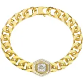 GUESS Lion King Armband JUMB06007JWYGL Staal 18