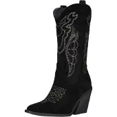 Salinyang Cowboylaarzen zwart / wit