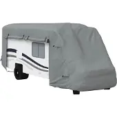 vidaXL Camperhoezen 730x235x275 cm vliesvlies grijs