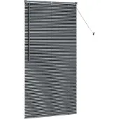 vidaXL Venetiaanse jaloezie Donkergrijs 175 x 95 cm 25 mm Aluminium
