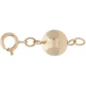 Cavill - 375 Geelgouden Magneetsluiting Voor Ketting en Armband - 9K Geel Goud - 2,1 cm - Elegante, Veilige, Gepolijste Gouden Sluiting