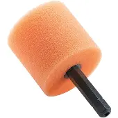 Flex Autoreinigingsaccessoires, polersvamp, cilindrisk, oranje PZ-O 35 HEX (5 st.)