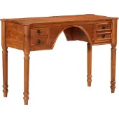 vidaXL Bureau met lades 110x50x76 cm massief acaciahout
